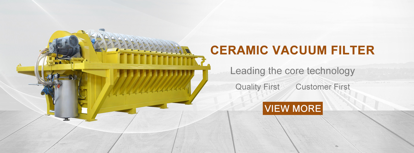 quality Ceramic Vacuum Filter factory