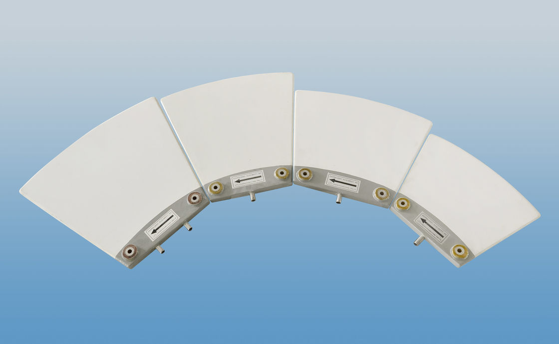 Ceramic Vacuum Filter Machine Plate 12 M2 Filter Material Alumina 0.85～5µM Fineness