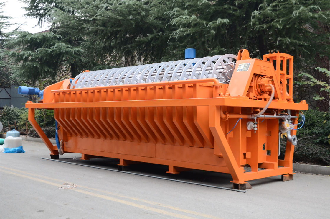 Mining Rotary Disc Filter , Ceramic Dewatering Machine Environment Friendly
